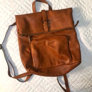 Sonoma faux leather backpack purse